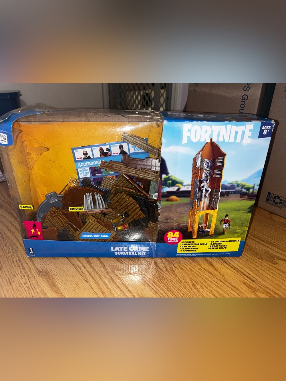 Late Game Survival Kit - Brown Playset (84 Pieces)